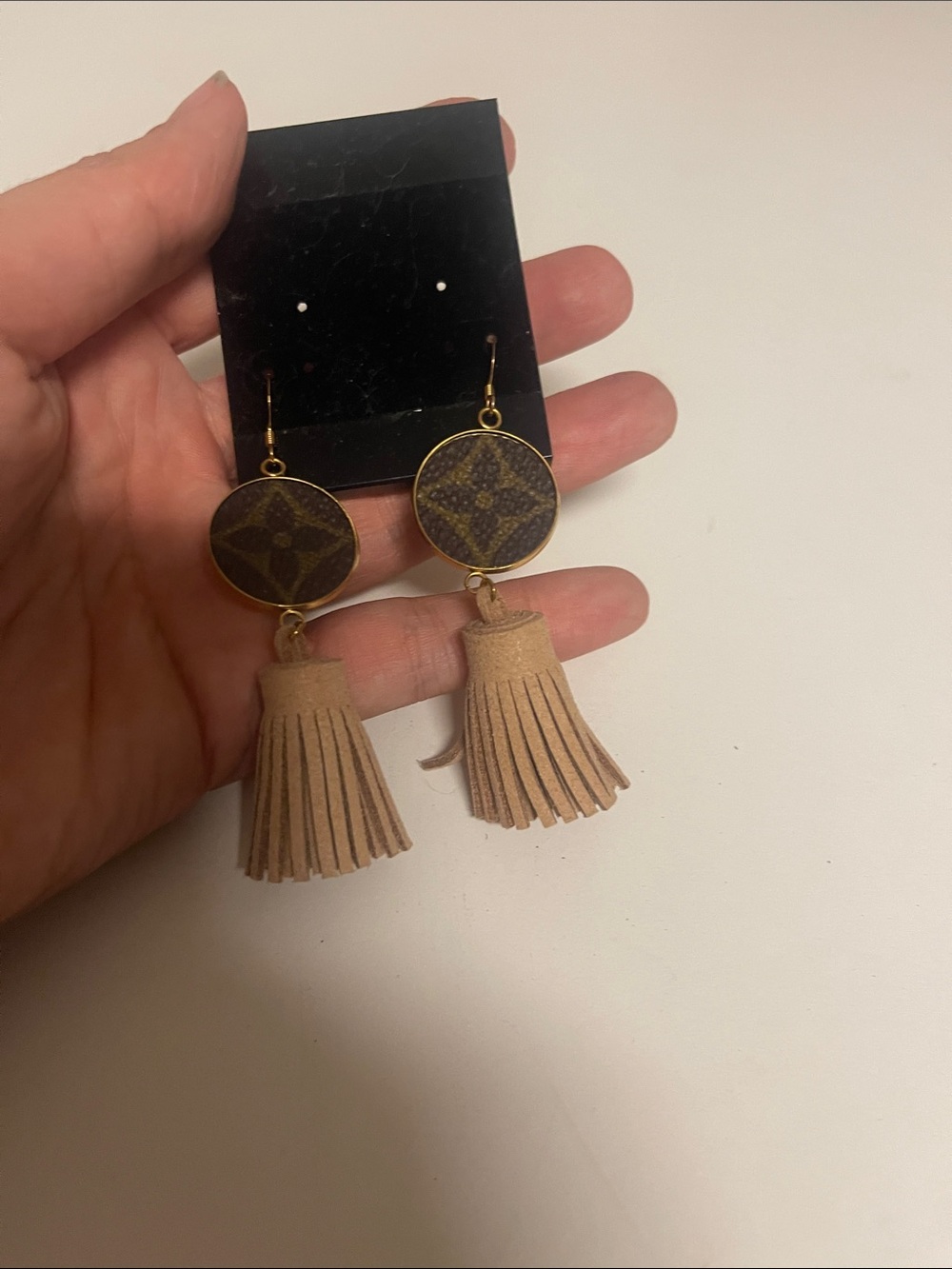 Clover Drop fringes Earings